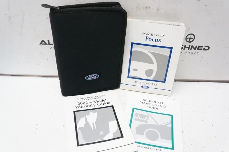 2002 Ford Focus Owner's Guide Warranty Guide Case 2S4J-19A321-BA OEM - Alshned Auto Parts