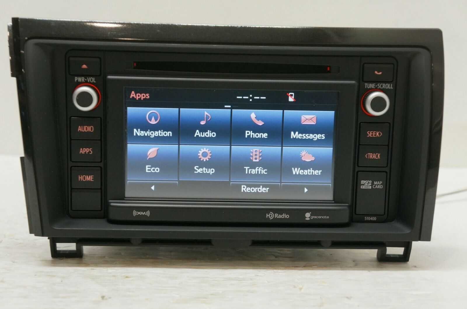 2018 Toyota Sequoia Navigation Touch Screen Stereo Radio 510400 OEM 86100-0C292 Alshned Auto Parts