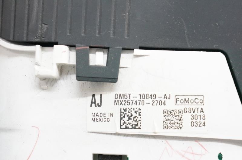 2013 Ford C-MAX Speedometer Instrument Cluster Unknown Mileage DM5T-10849-AJ OEM - Alshned Auto Parts