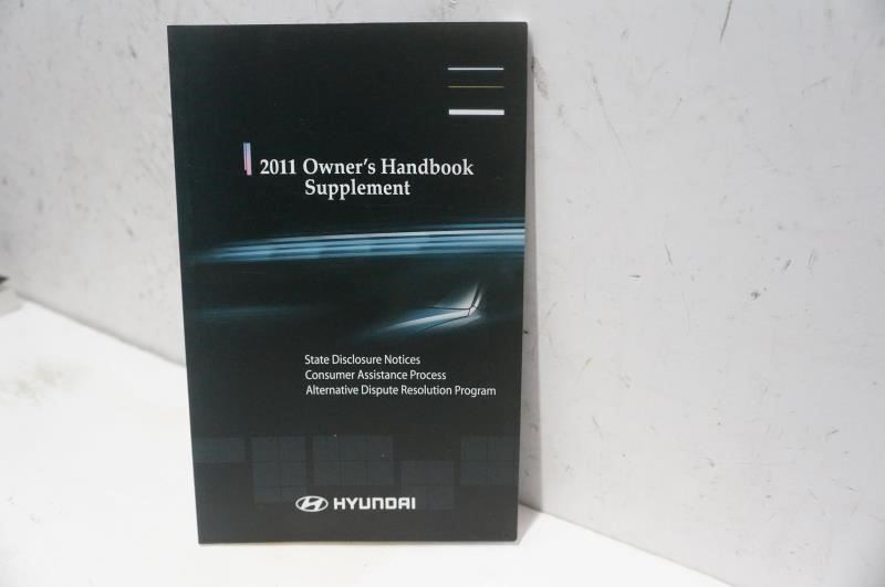 2011 Hyundai Genesis Owner's Manual Book Set with Case - Alshned Auto Parts