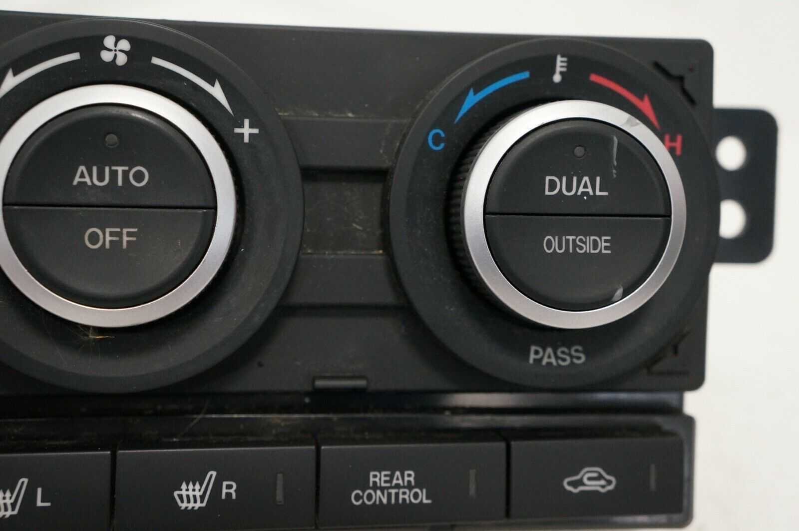 Mazda CX-9 2007-2009 Heat Dual A/C Temp Climate Control Unit TD12 61 190 OEM - Alshned Auto Parts