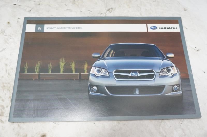 2009 Subaru Legacy / Outback Owner's Manual Book Guide Set with Case - Alshned Auto Parts