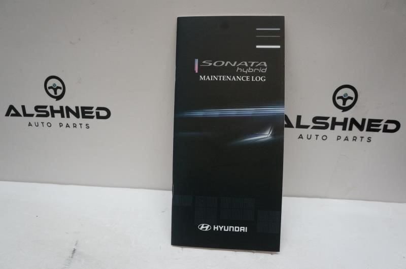 2011 Hyundai Sonata Hybrid Owner Manual Set with Case - Alshned Auto Parts