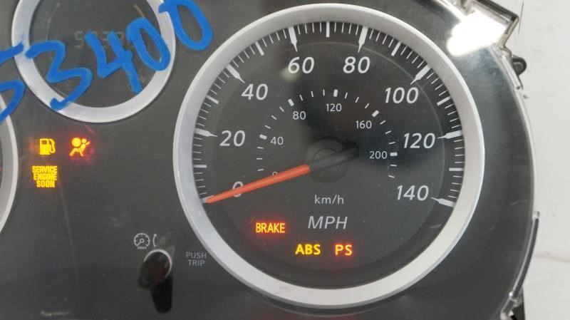 11-12 Nissan Sentra Speedometer Cluster Mileage 58,390 OEM 248109AF5C - Alshned Auto Parts