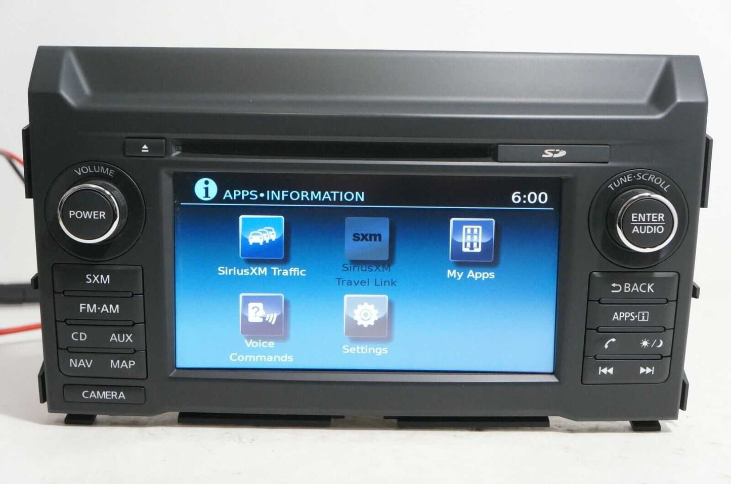 *READ* 17-19 Nissan Titan Radio CD Navigation GPS Phone Display OEM 25915EZ22B - Alshned Auto Parts