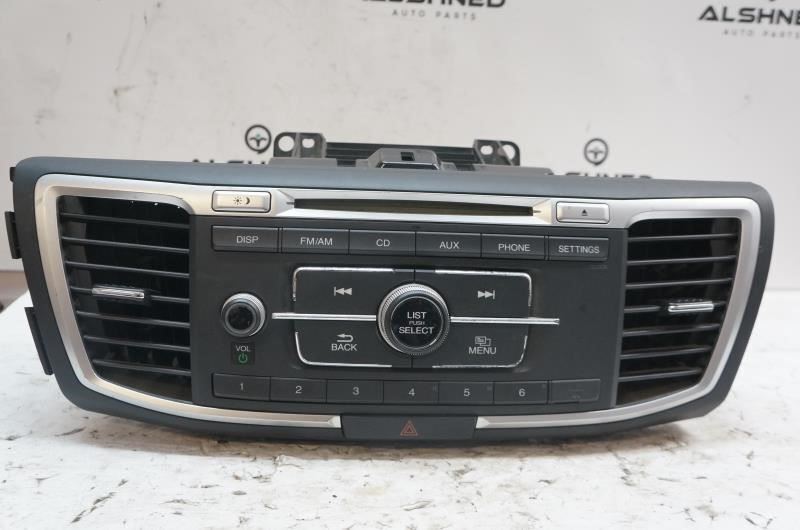 2015 Honda Accord AM FM CD MP3 Radio Receiver 39100-T2A-A121 OEM - Alshned Auto Parts