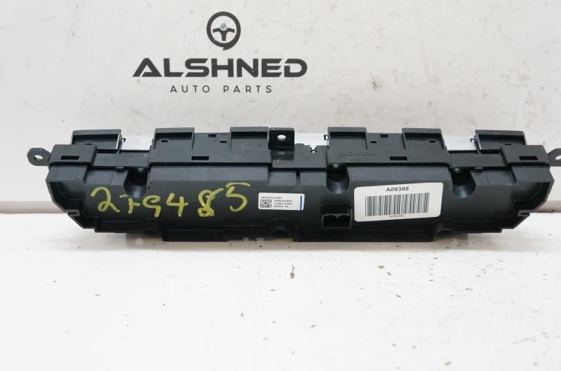 2018 Honda Accord AC Heater Temperature Climate Control Faceplate 79610TVAA016M1 - Alshned Auto Parts