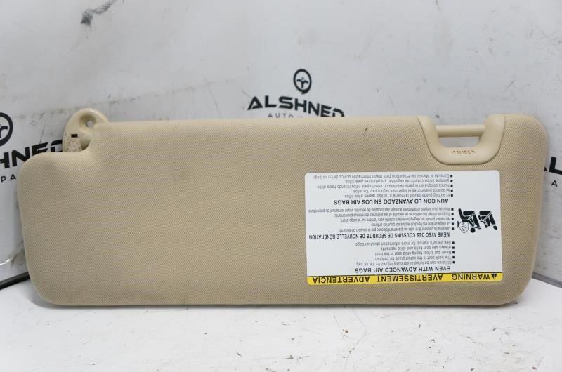 *READ* 2015 Toyota Highlander Right Passenger Sun Visor Cloth 74310-0E070-A0 - Alshned Auto Parts