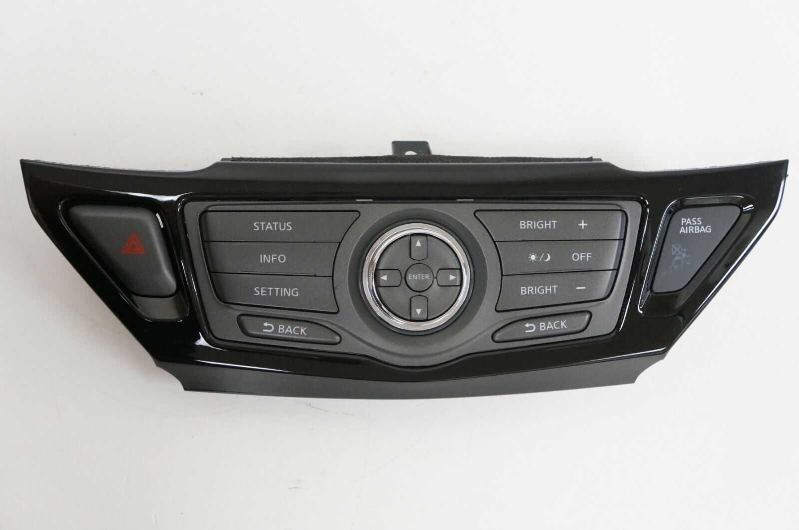 2013-2016 Nissan Pathfinder Display Screen Control Panel OEM 3KA0A 210250 - Alshned Auto Parts