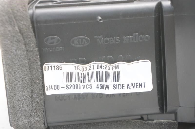 19-22 Hyundai Santa Fe Dashboard Driver Left Outer Air Vent 97480-S2000 OEM - Alshned Auto Parts