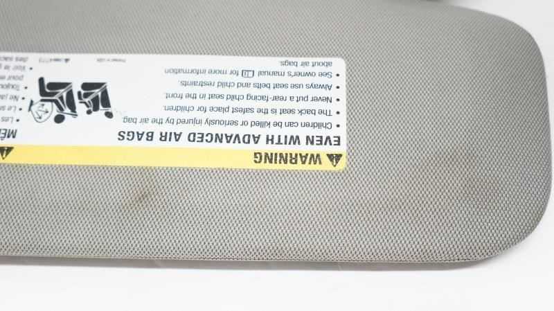 *READ* 12-17 Buick Verano Driver Left Side Sun Visor (Gray) OEM 13332167 - Alshned Auto Parts