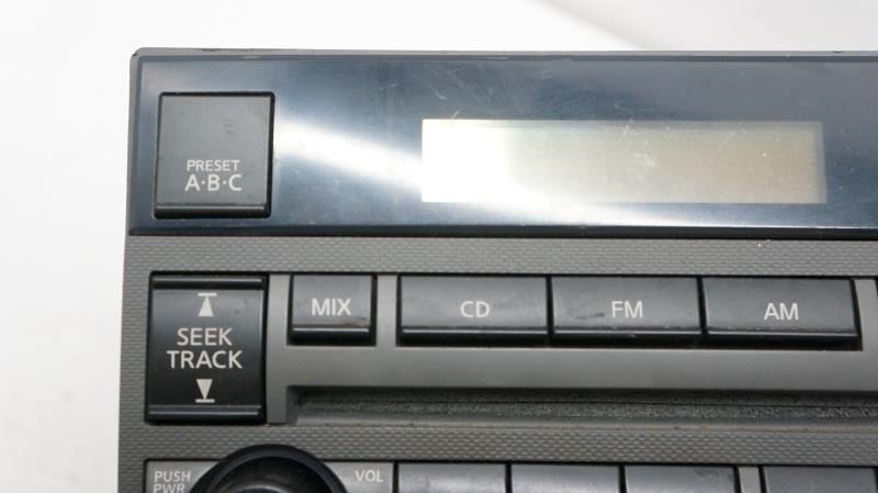 05-06 Nissan Altima AM/FM CD Radio OEM 28185-ZB000 - Alshned Auto Parts