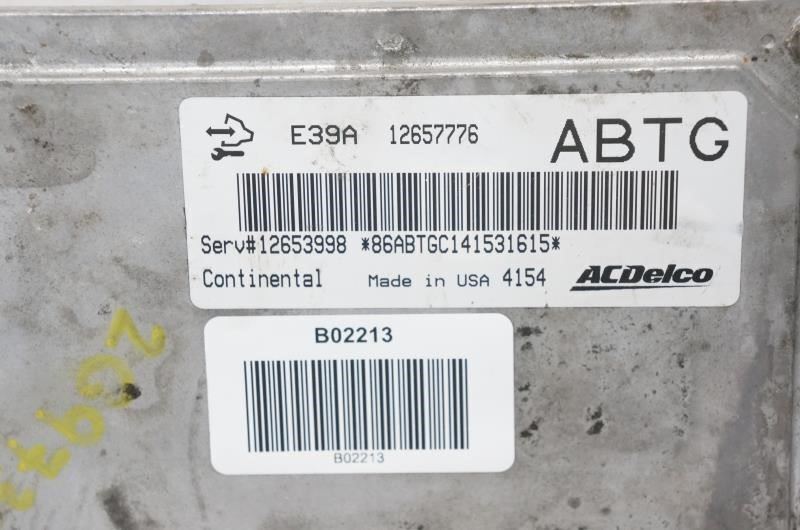 2014 Cadillac SRX Engine Computer Control Module ECU ECM 12653998 OEM - Alshned Auto Parts