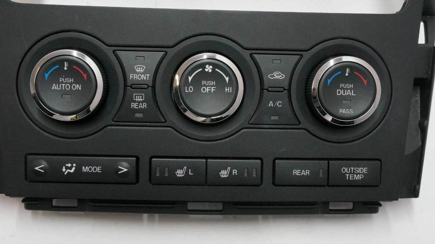 10-14 Mazda CX-9 A/C Heat Temperature Control Panel OEM TE70-61-190 - Alshned Auto Parts