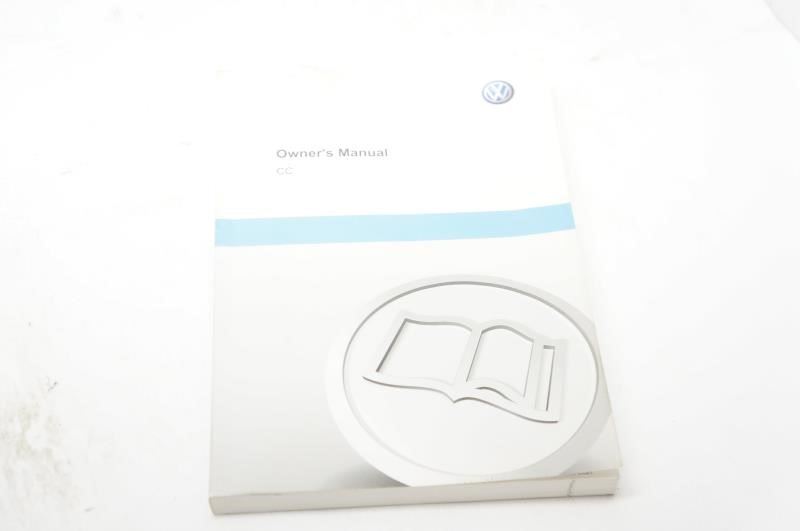 2012 Volkswagen CC Owner's Manual Book Set with Case - Alshned Auto Parts