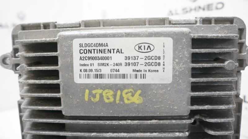 14-16 Kia Sportage 2.4L Engine Computer Control Module ECU ECM 39107-2GCD8 OEM - Alshned Auto Parts