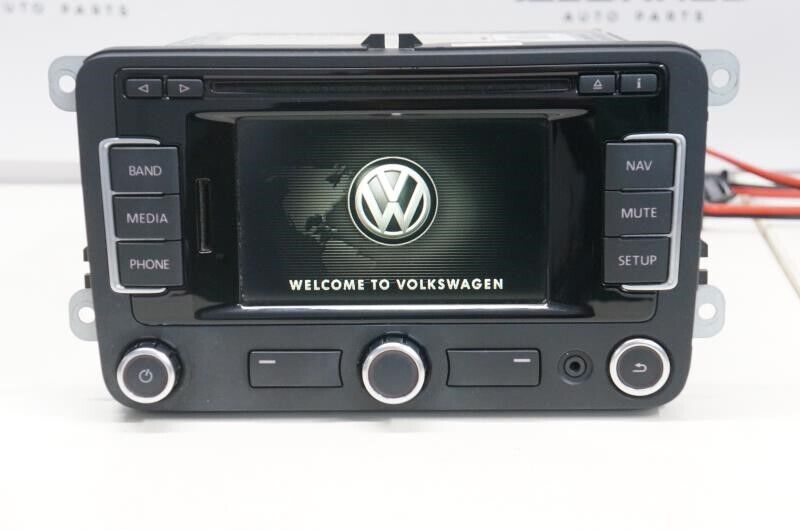 11 Volkswagen Golf GTI Navigation CD Player Radio  Display 1K0-035-274B - Alshned Auto Parts