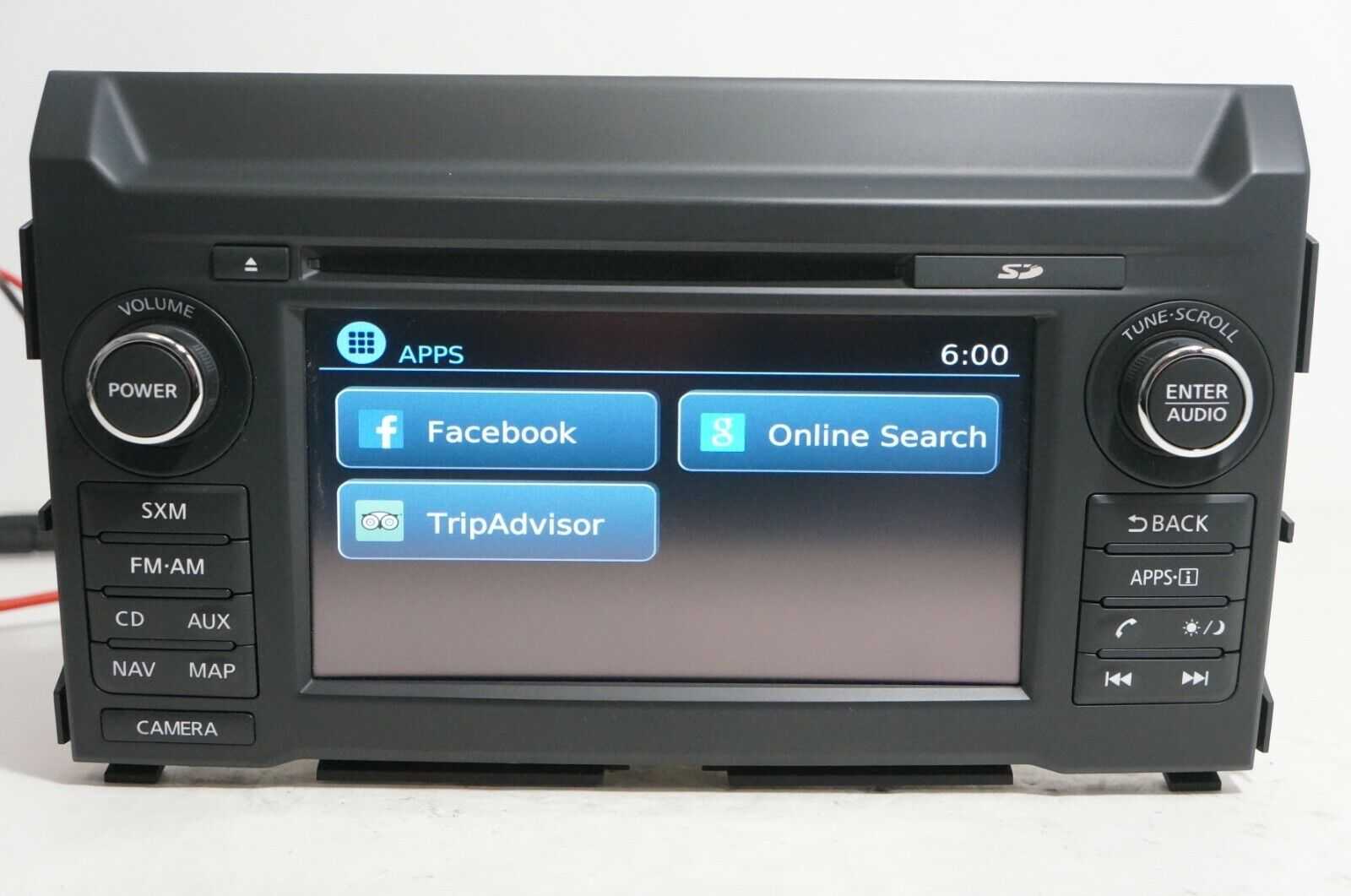 *READ* 17-19 Nissan Titan Radio CD Navigation GPS Phone Display OEM 25915EZ22B - Alshned Auto Parts