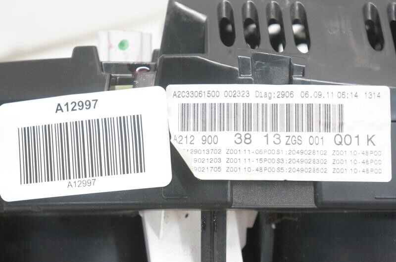 2012 Mercedes-Benz E350 Speedometer Instrument Cluster 78K A2129003813 OEM - Alshned Auto Parts