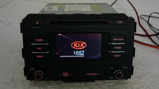 15-16 Kia Sedona AM/FM CD SAT Touch Screen Radio OEM 96160-A9000WAC - Alshned Auto Parts