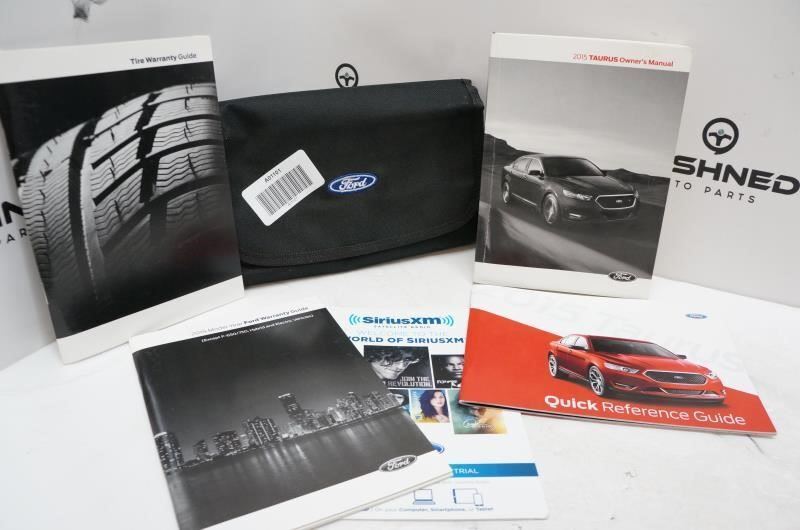 2015 Ford Taurus Owner's Manual Set with Case - Alshned Auto Parts