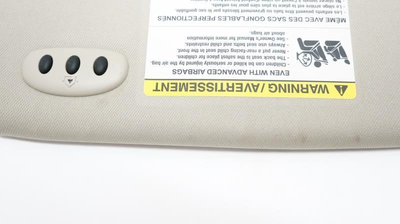 *READ* 07-09 Lincoln MKZ Driver Left Side Sun Visor (BEI) OEM 4U5A-00014-AB - Alshned Auto Parts