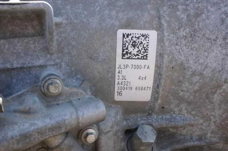 2019 Ford F150 Transmission (AT) 3.3L 4x4 47828 Mile JL3P-7000-FA OEM - Alshned Auto Parts