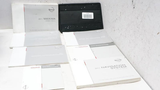 2011 Nissan Maxima Owner's Manual Book Set with Case - Alshned Auto Parts