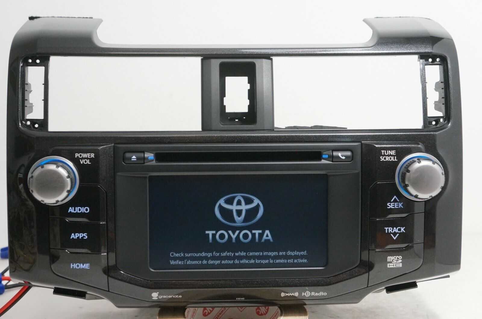 14-19 Toyota 4RUNNER GPS Navigation Touchscreen Radio CD 510140 OEM 86100-35361 - Alshned Auto Parts