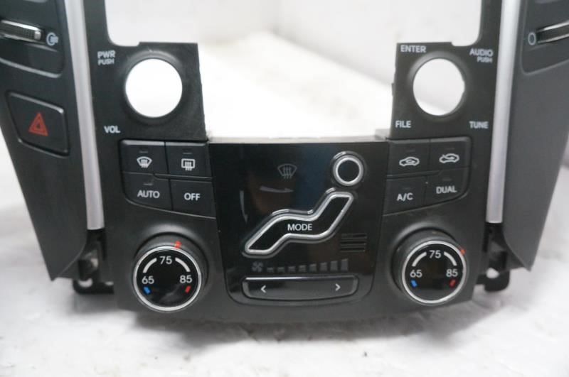 11-13 Hyundai Sonata AC Heater Temp Climate Control Faceplate 97250-3Q201 OEM - Alshned Auto Parts