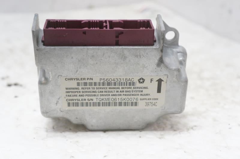 05 Dodge Durango Chassis ECM SRS Module Center Instrument Panel P56043318AC OEM - Alshned Auto Parts