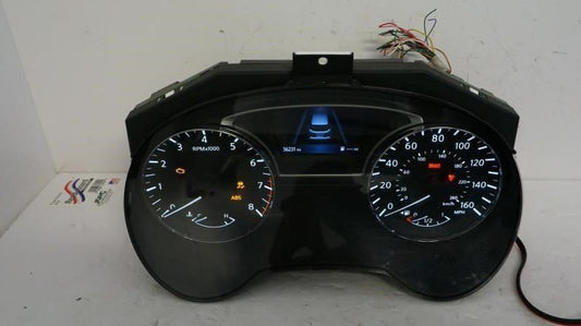 17 Nissan Pathfinder Speedometer Cluster Mileage 56,231 OEM 24810-9PJ0A - Alshned Auto Parts