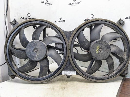 2013-2019 Infiniti QX60 Dual Radiator Cooling Fan Motor Assembly 21481-3JA0E OEM - Alshned Auto Parts