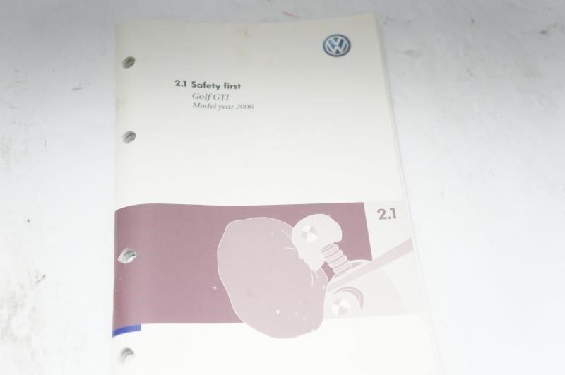 2006 Golf GTI Owner's Guide Books Set with Case - Alshned Auto Parts