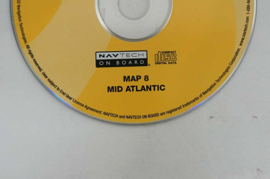 2002-2003 ford expedition oem navigation cd mid atlantic 2l1t-18c912-ha map 8 Alshned Auto Parts