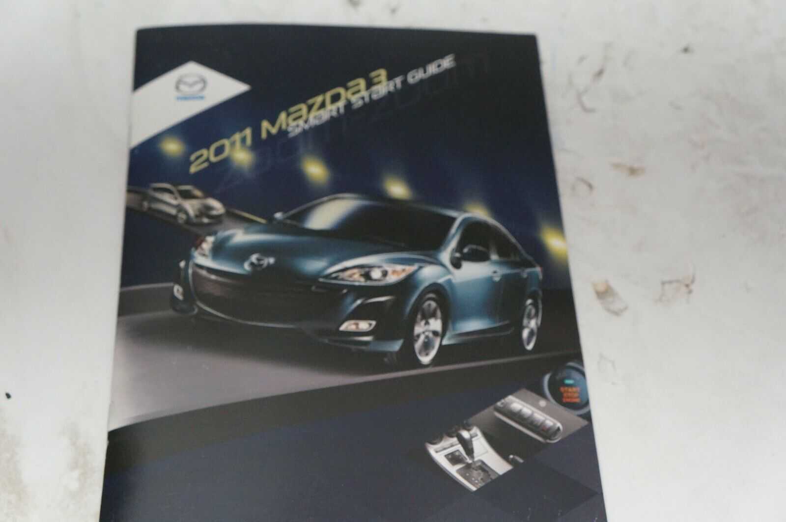 2011 Mazda 3 Owner's Manual Guide Set with Case - Alshned Auto Parts