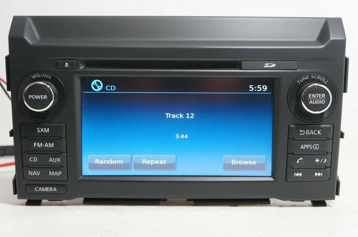 *READ* 17-19 Nissan Titan Radio CD Navigation GPS Phone Display OEM 25915EZ22B - Alshned Auto Parts