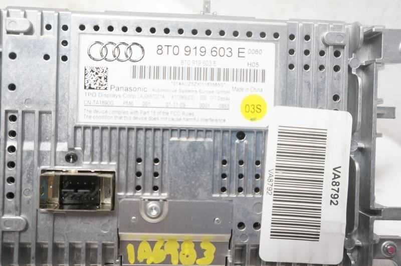 2010 Audi A4 Information GPS Display Screen 8T0 919 603 E OEM - Alshned Auto Parts