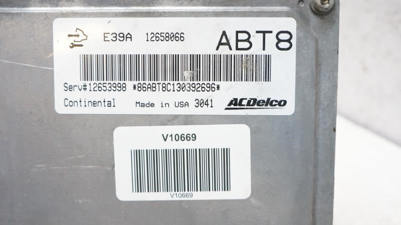 2013 Cadillac ATS Engine Computer Control Module ECU ECM 12658066 OEM - Alshned Auto Parts