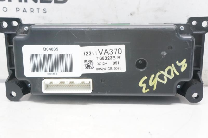 2019 Subaru WRX AC Heater Temperature Climate Control 72311VA370 OEM *ReaD* - Alshned Auto Parts