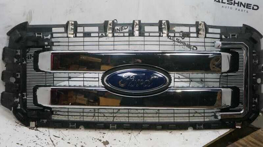 *READ* AS-IS 2011-2016 Ford F350 SD Front Chrome Grille BC3Z-8A284-DA OEM Alshned Auto Parts