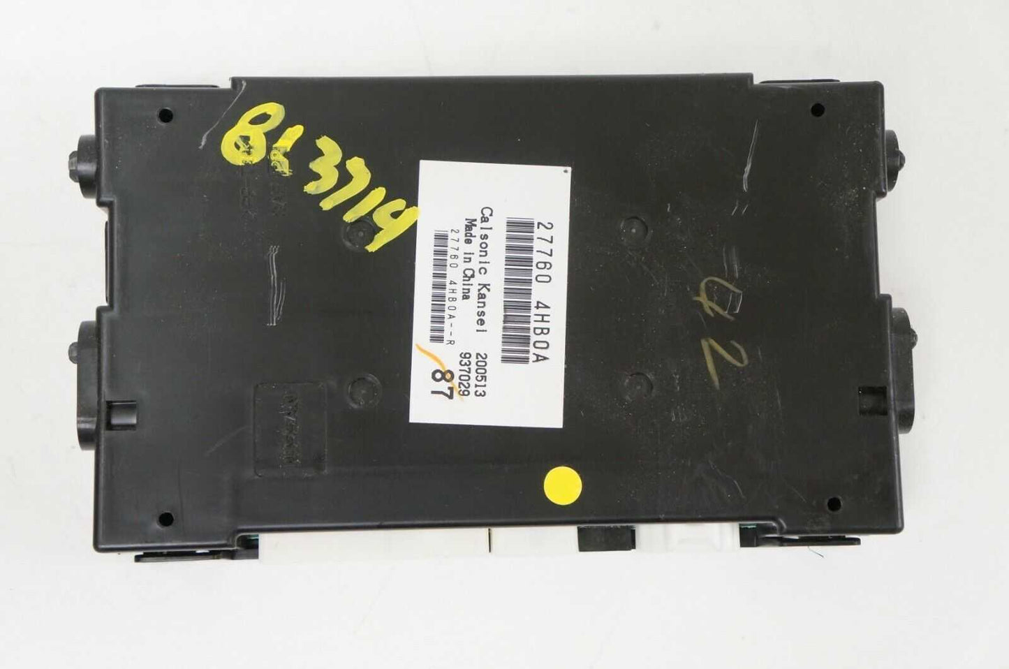 2014-2016 Infiniti Q50 Hybrid Temperature Control Module OEM 27760 4HD0A OEM Alshned Auto Parts