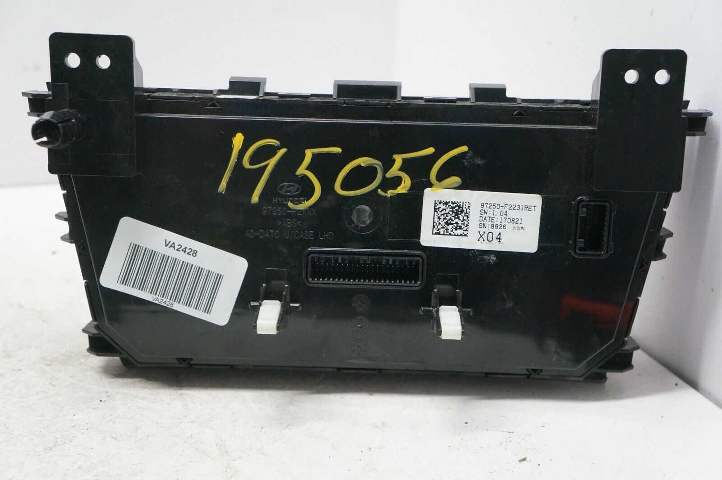 17-18 Hyundai Elantra AC Heater Climate Temperature Control 97250-F2231RET OEM - Alshned Auto Parts