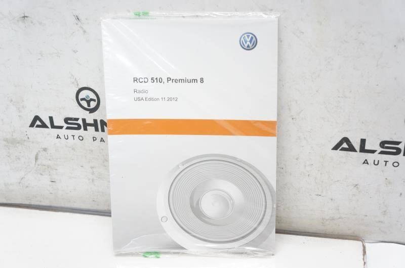 2013 Volkswagen Jetta Hybrid Owner's Manual Book Case 1325U1JEH21 OEM - Alshned Auto Parts