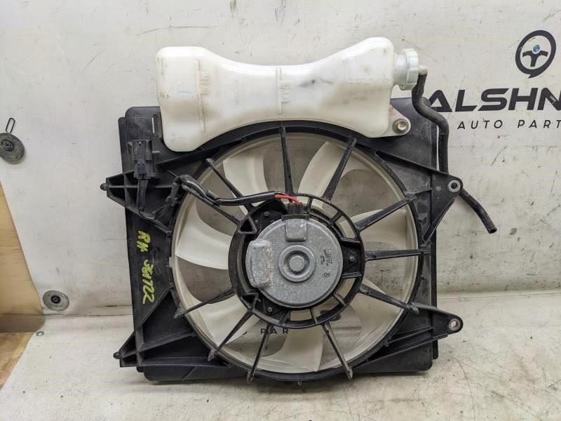 2015-2016 Honda Fit 1.5L RH Condenser Cooling Fan Motor Assy 38615-5R1-003 OEM - Alshned Auto Parts