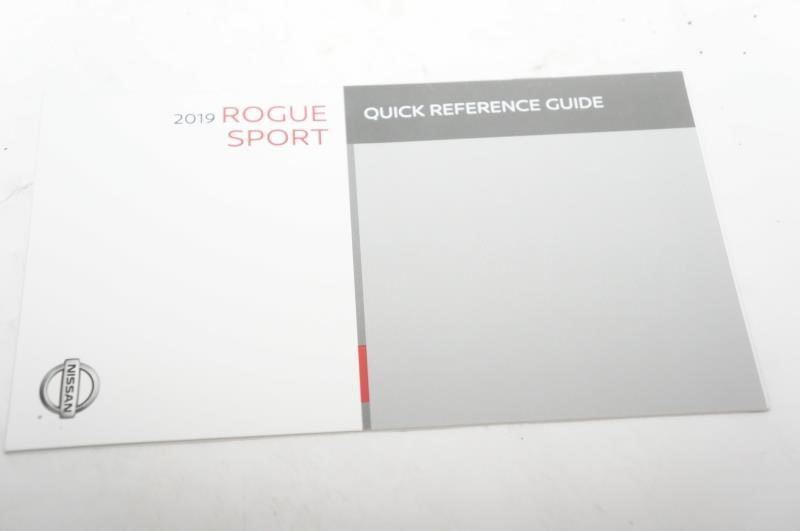 2019 Nissan Rogue Sport Owner's Manual Book Set with Case - Alshned Auto Parts