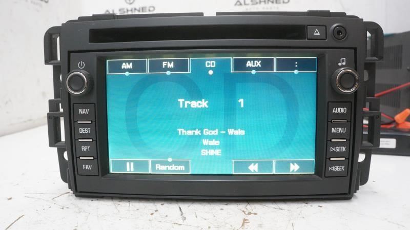 *UNLOCKED* 2007-2009 CHEVY TAHOE GMC NAVIGATION AM/FM RADIO CD-DVD-MP3 15882767 - Alshned Auto Parts