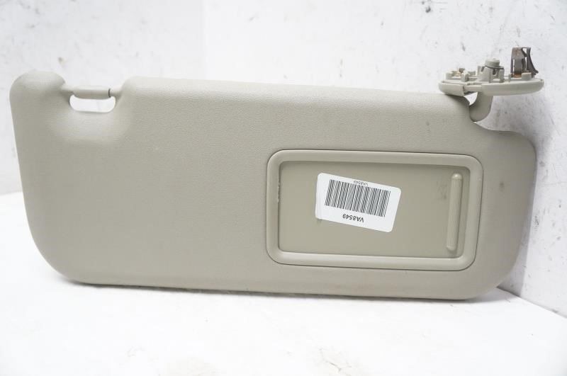 2009-2013 Toyota Corolla Passenger Right Sun Visor Gray 74310-12C10-E1 OEM - Alshned Auto Parts