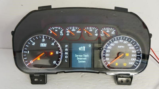 14-17 GMC Sierra 1500 Speedometer Cluster Mileage 89,650 OEM 84068685 - Alshned Auto Parts