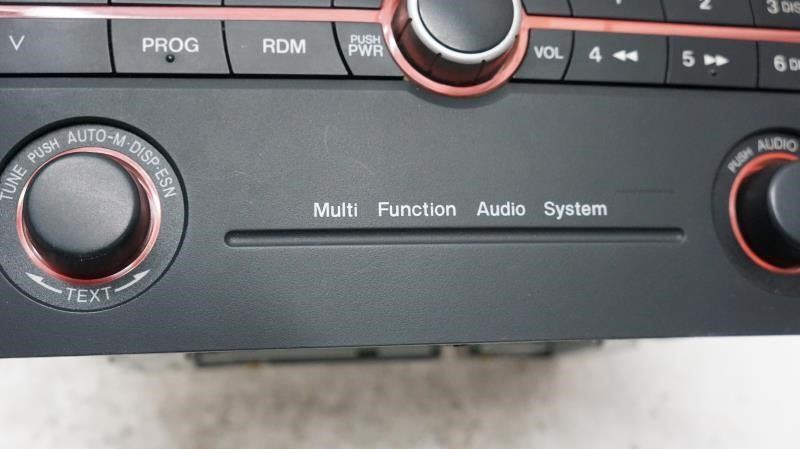 04-05 Mazda3 AM/FM 6DISC CD Radio OEM BN8M-66-9RX Serial 04J1B58178 - Alshned Auto Parts